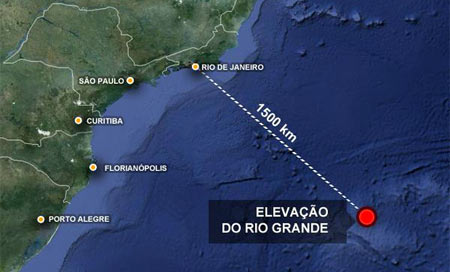 Brasil está clavando su bandera en una región que era océano internacional